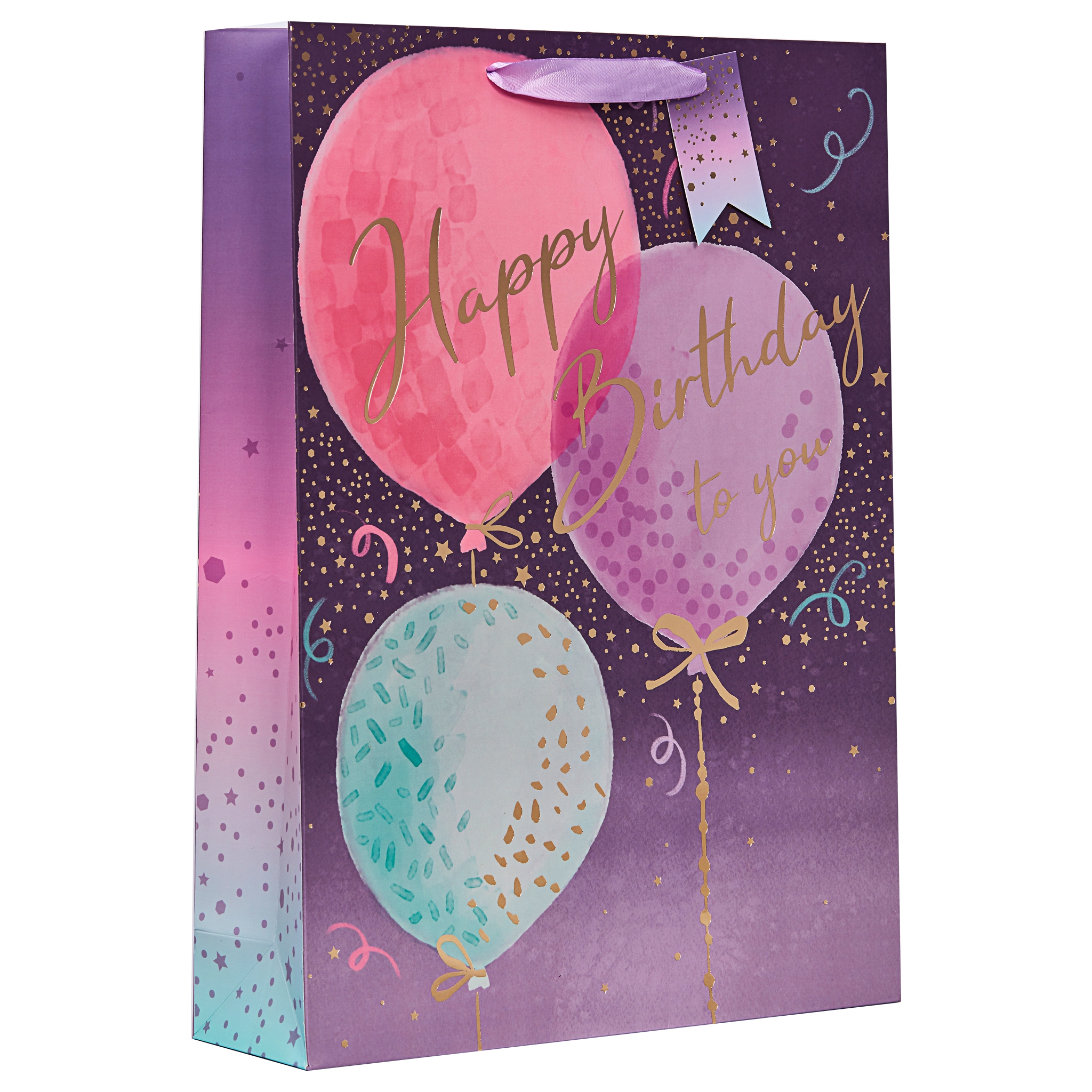 GIFT BAG,Happy Birthday Balloons (Extra Large) [Packs Only]