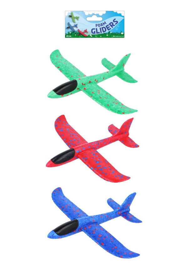 SOARING GLIDER 23cm Wing Span Asst Col. Age 3 + I/cd [Splittable]