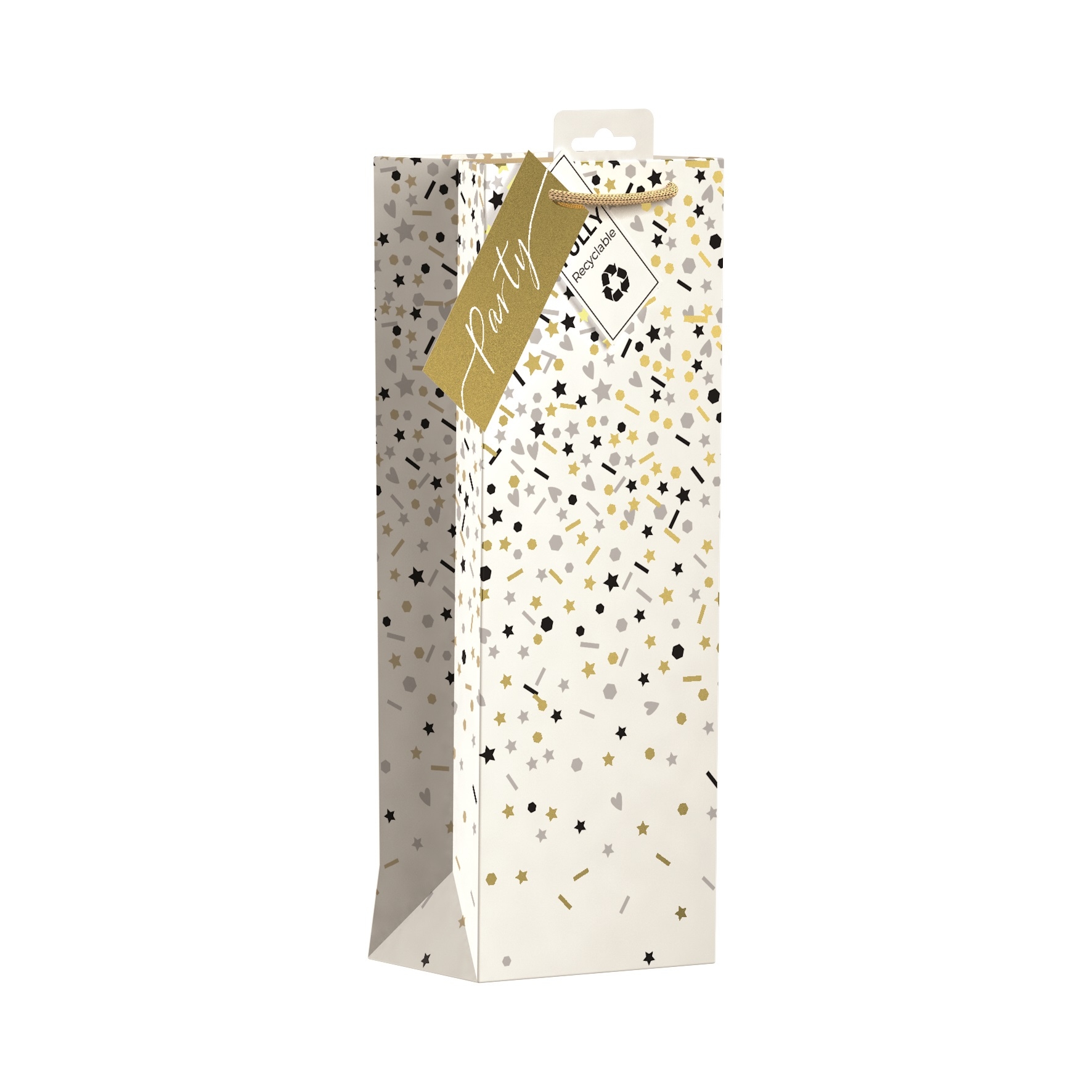 GIFT BAG,Mixed Metallic Confetti (Bottle) [Packs Only]