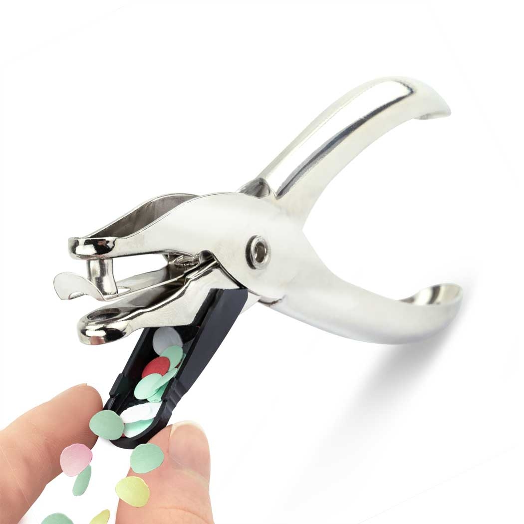 PUNCH,Single Hole I/cd Silver (Rapesco) [Packs Only]