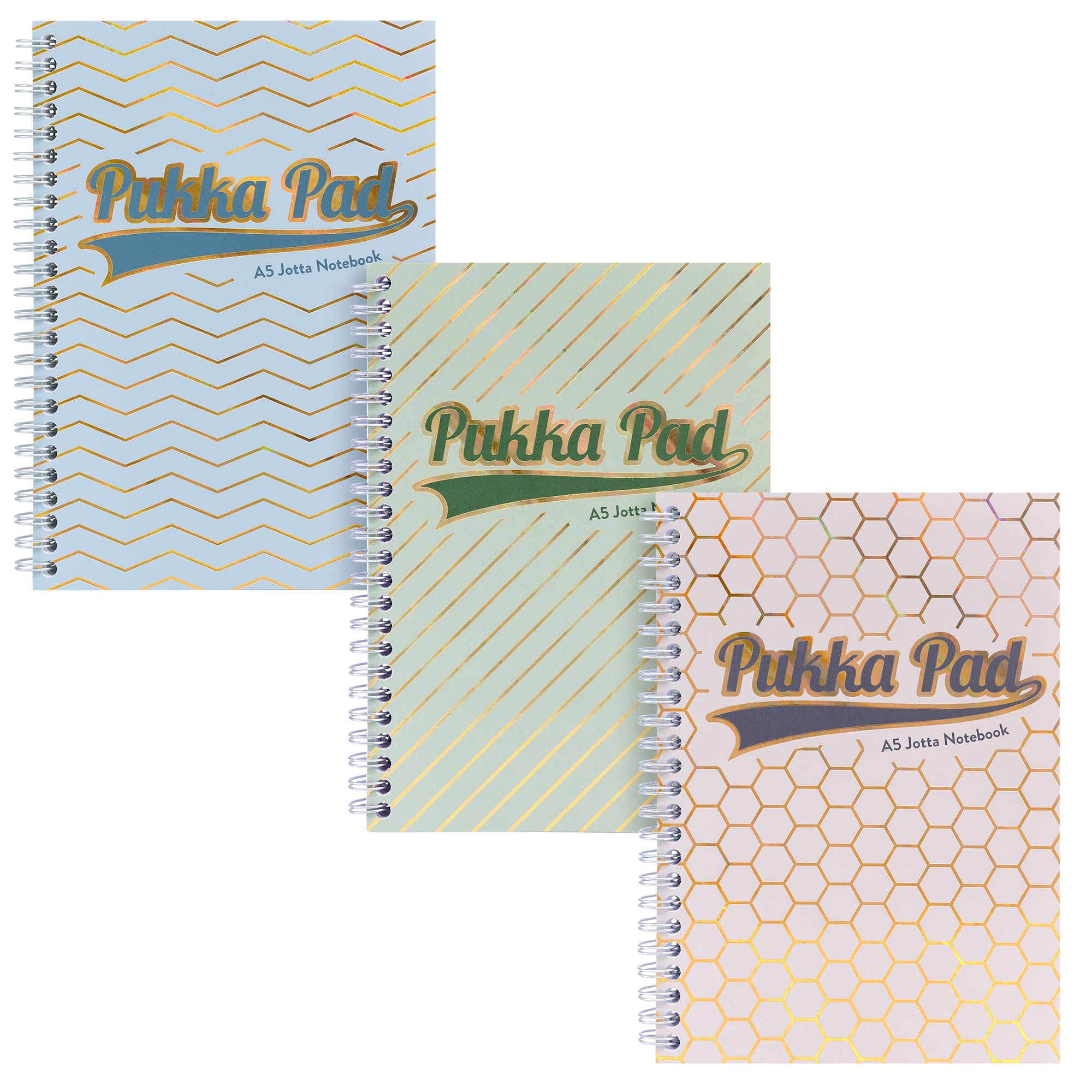 PUKKA PAD,Haze,Jotta A5 Twin Wire 200pg [Packs Only]