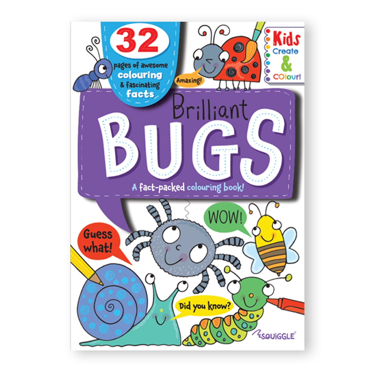 COLOURING BOOK,Pets/Bugs Assorted [Packs Only]