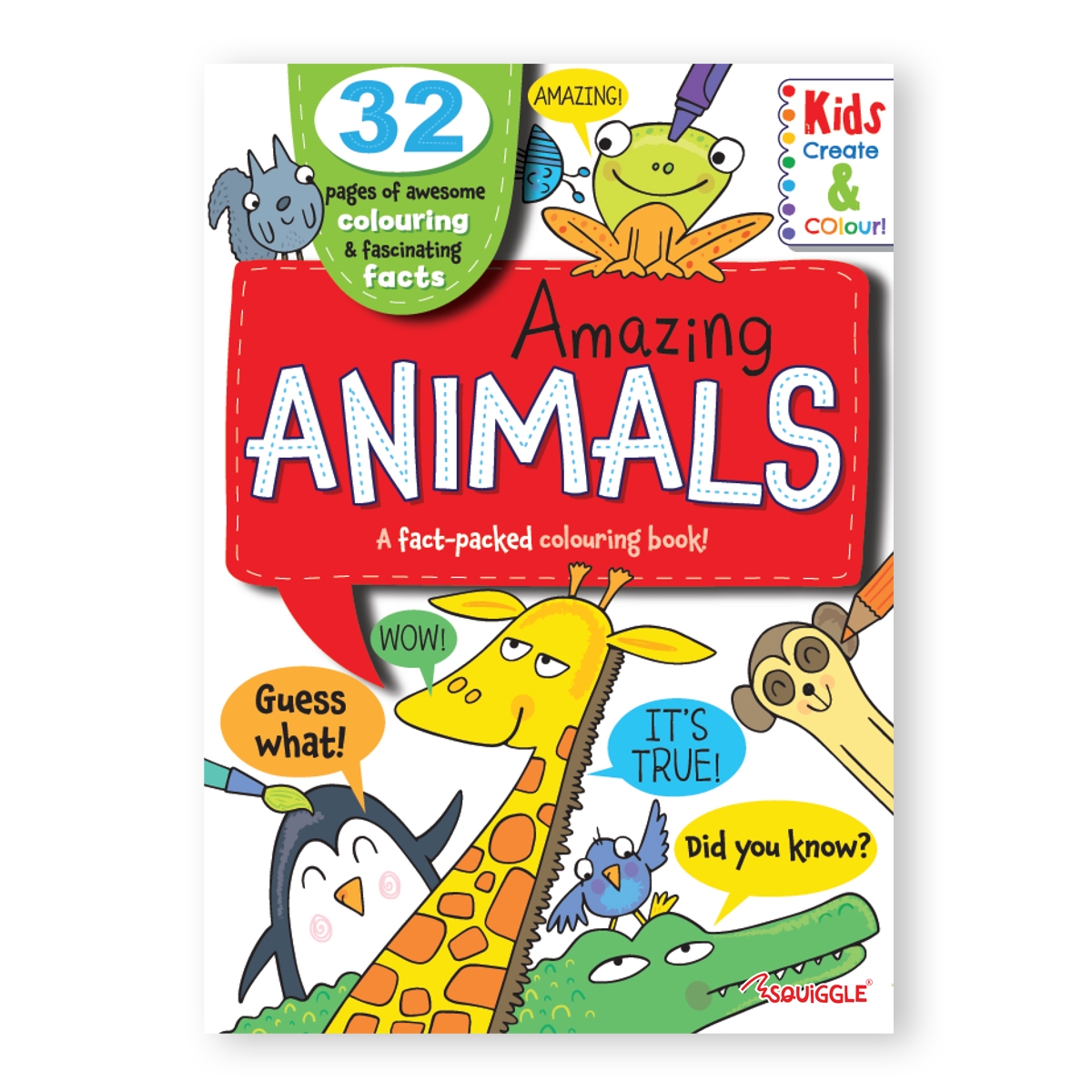 COLOURING BOOK,Animals/Oceans Assorted [Packs Only]
