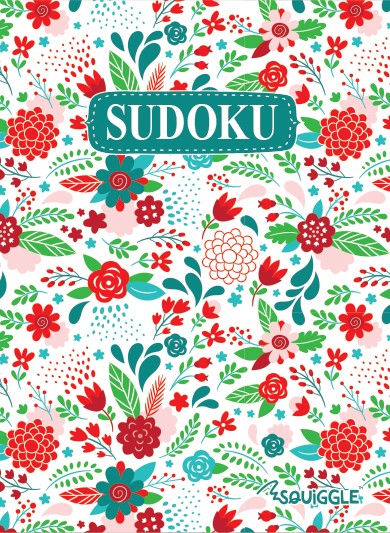ACTIVITY BOOK,Sudoku Floral 2 Assorted [Packs Only]