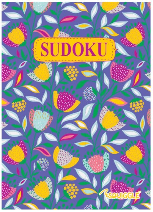ACTIVITY BOOK,Sudoku Floral 2 Assorted [Packs Only]