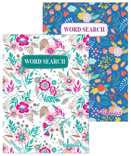 ACTIVITY BOOK,Wordsearch Floral 2 Assorted [Packs Only]