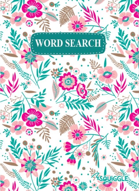 ACTIVITY BOOK,Wordsearch Floral 2 Assorted [Packs Only]