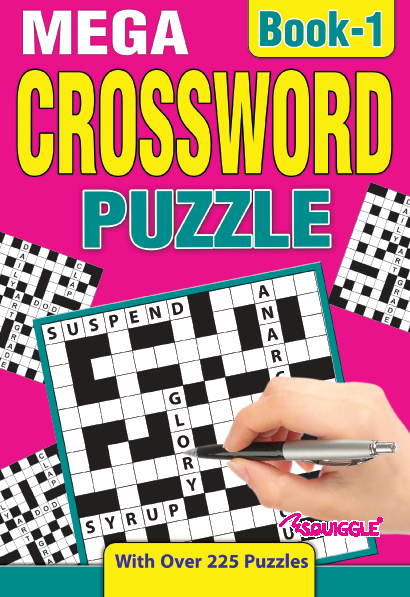 ACTIVITY BOOK,Mega Crossword A5 2 Assorted [Packs Only]