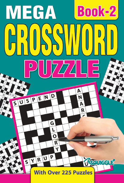 ACTIVITY BOOK,Mega Crossword A5 2 Assorted [Packs Only]