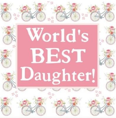 BIRTHDAY CARDS,Julie & Dodsworth, Best Daughter 6`s