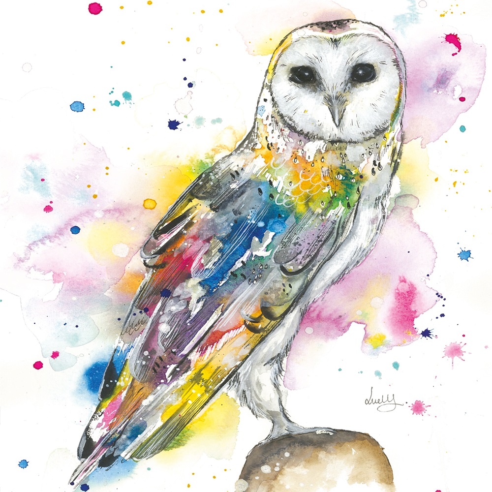 BLANK CARDS,6`s Love Lilly Owl