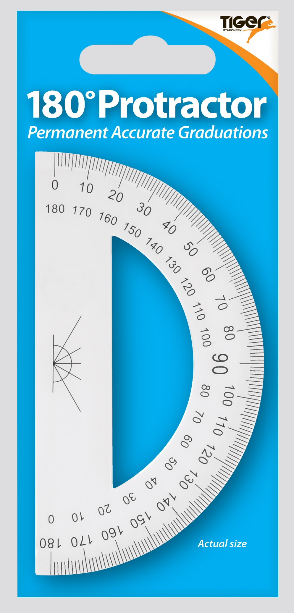 PROTRACTOR, 180 Degree [Packs Only]