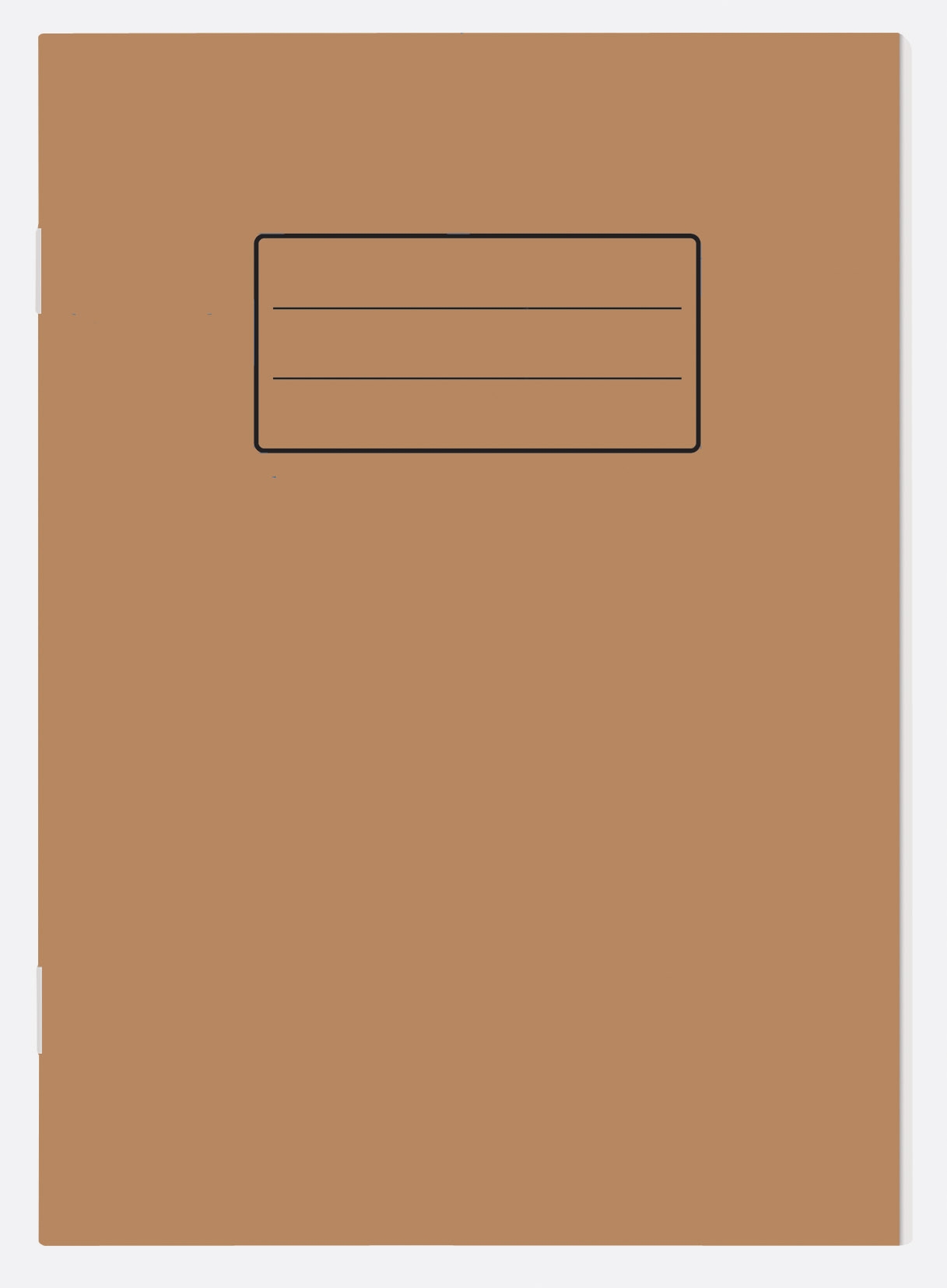 EXERCISE BOOK, Kraft Cover A5 40 Leaves, 80 Page. [Packs Only]