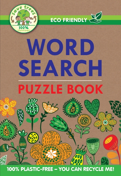 ACTIVITY BOOK,Eco Friendly Word Search A5 4 Assorted [Packs Only]