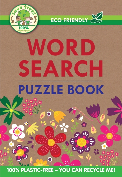 ACTIVITY BOOK,Eco Friendly Word Search A5 4 Assorted [Packs Only]