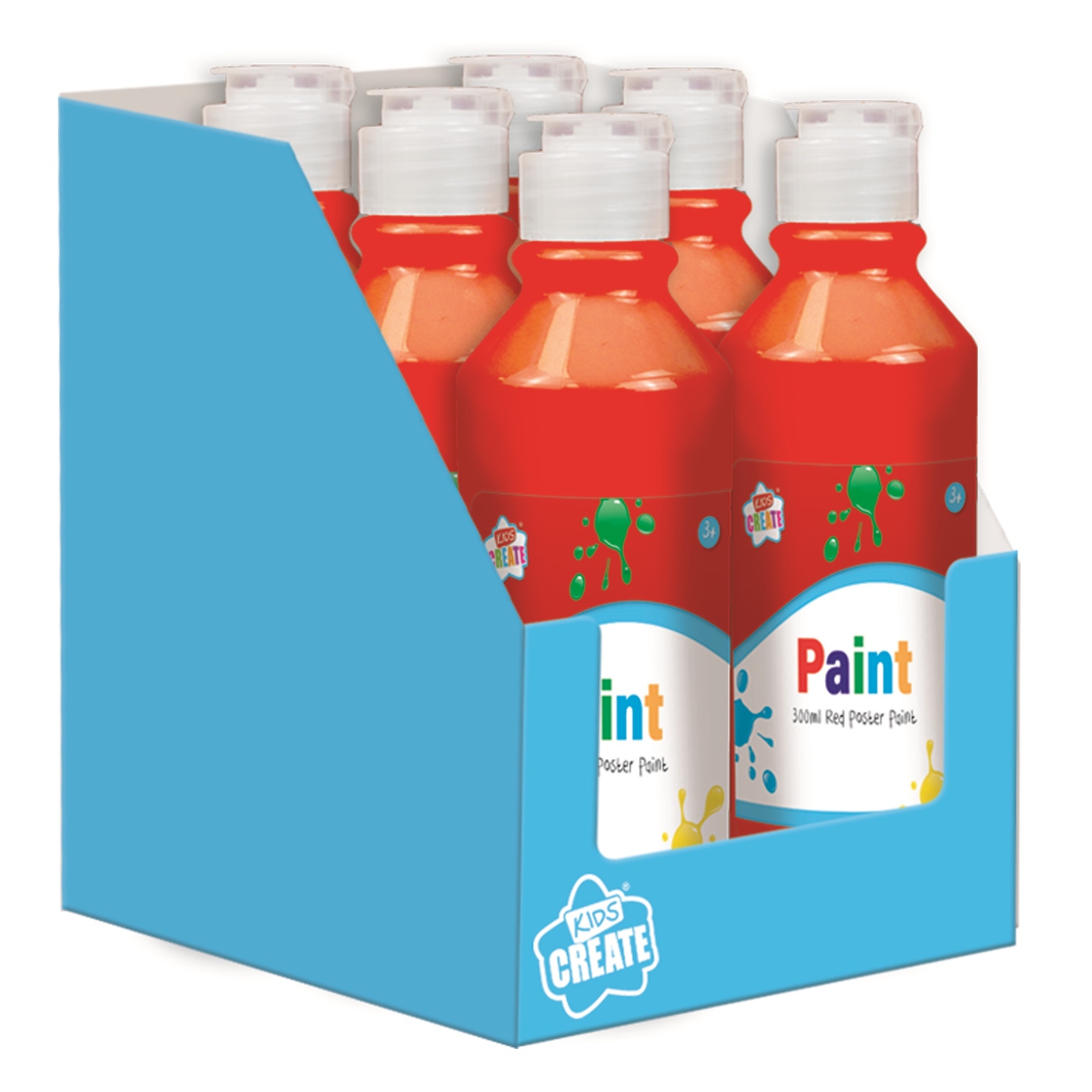PAINT,Ready Mix Red 300ml CDU [Packs Only]
