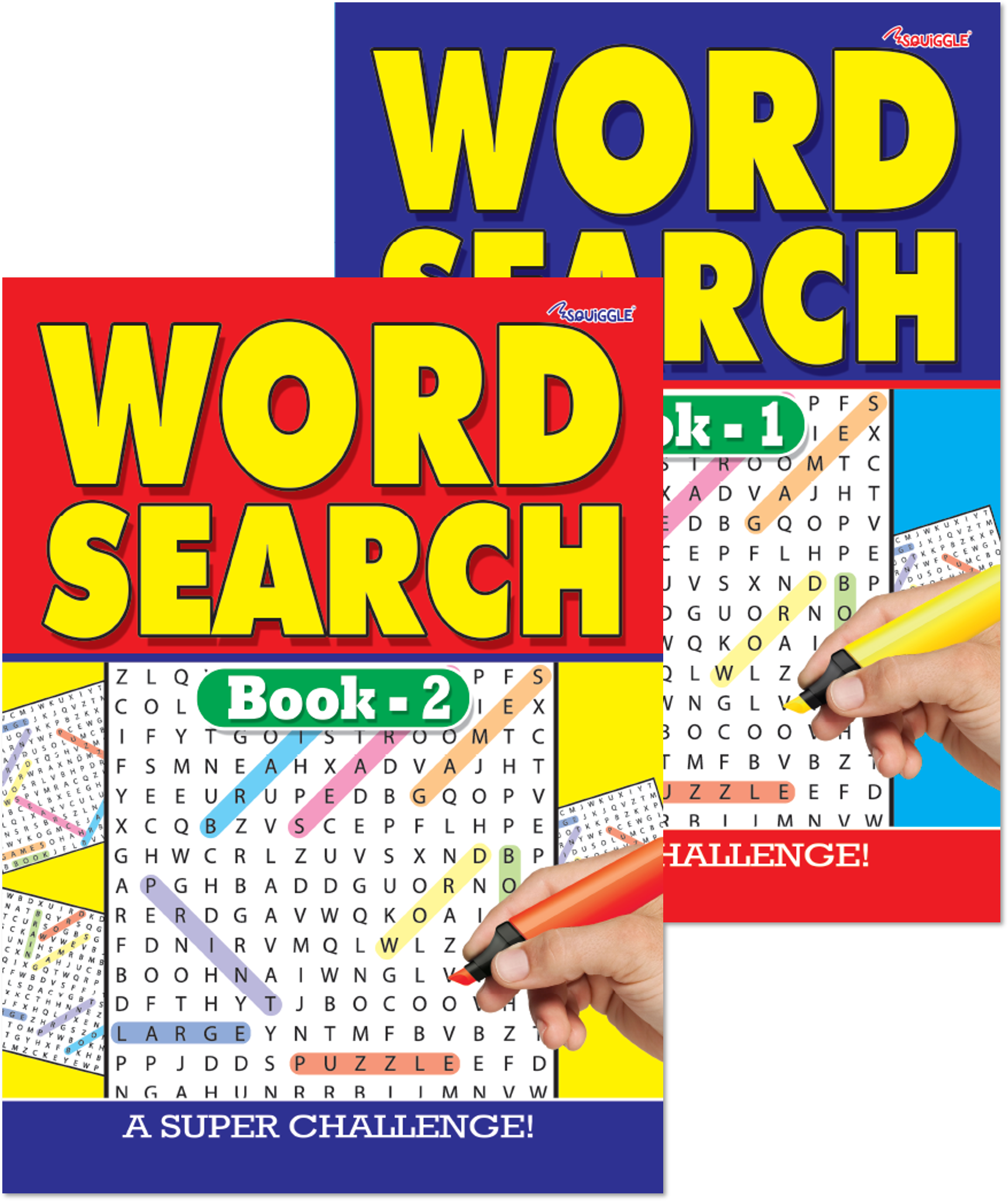 ACTIVITY BOOK,Wordsearch Books 1 & 2 [Packs Only]