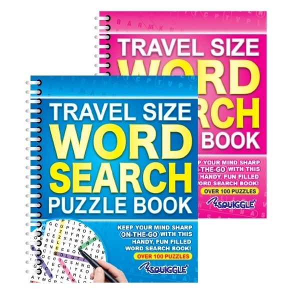 ACTIVITY BOOK,Wordsearch Travel Size T/wire Books 3 & 4 [Packs Only]