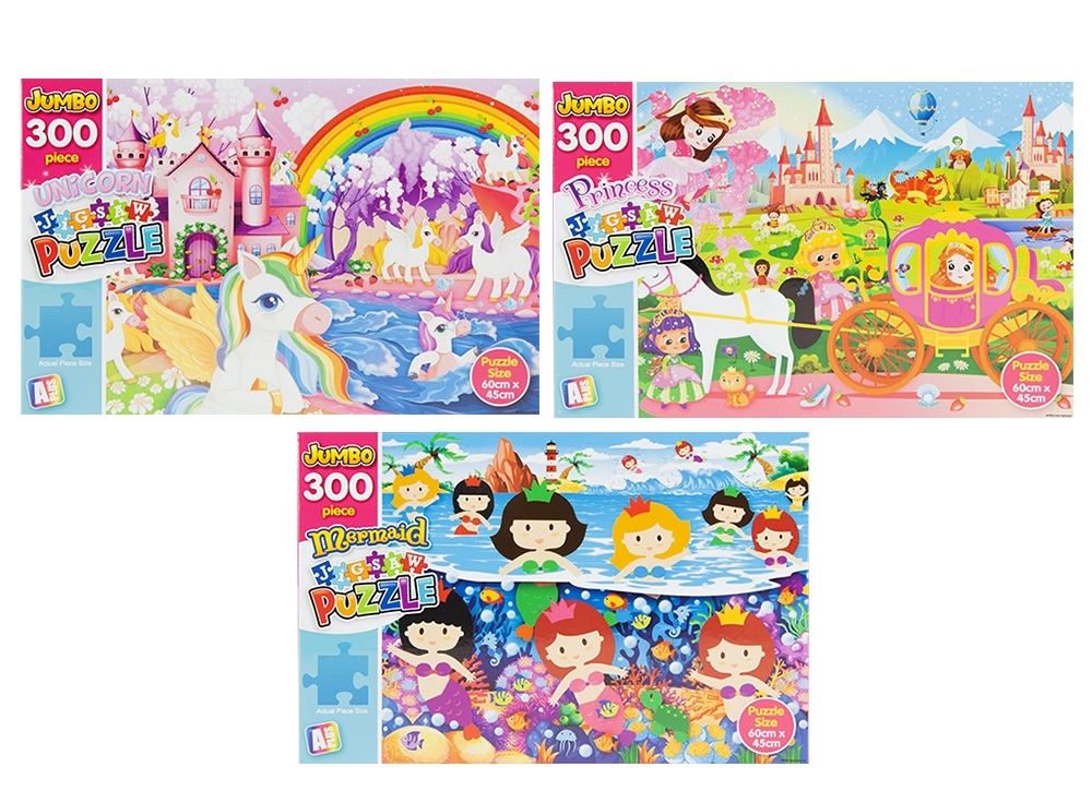 JIGSAW,300pc.Set 2 3 Assorted [Packs Only]