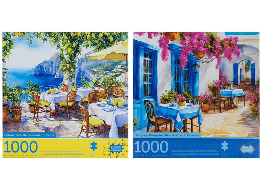 JIGSAW,1000pc.Scenery 2 Assorted [Packs Only]