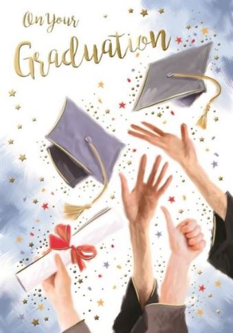GRADUATION CARDS,6`s Graduation Hat & Certificate
