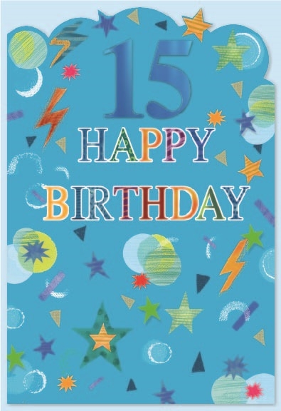 AGE 15 CARDS,Male 6`s Geometrical Shapes