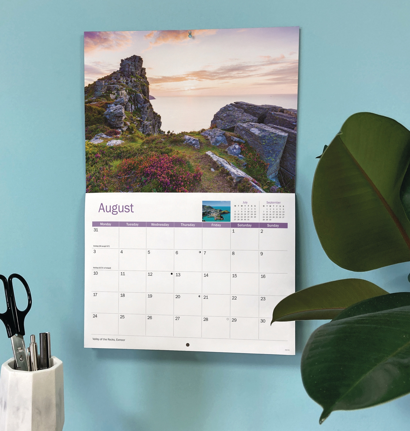 CALENDAR,A4,Devon [Packs Only]