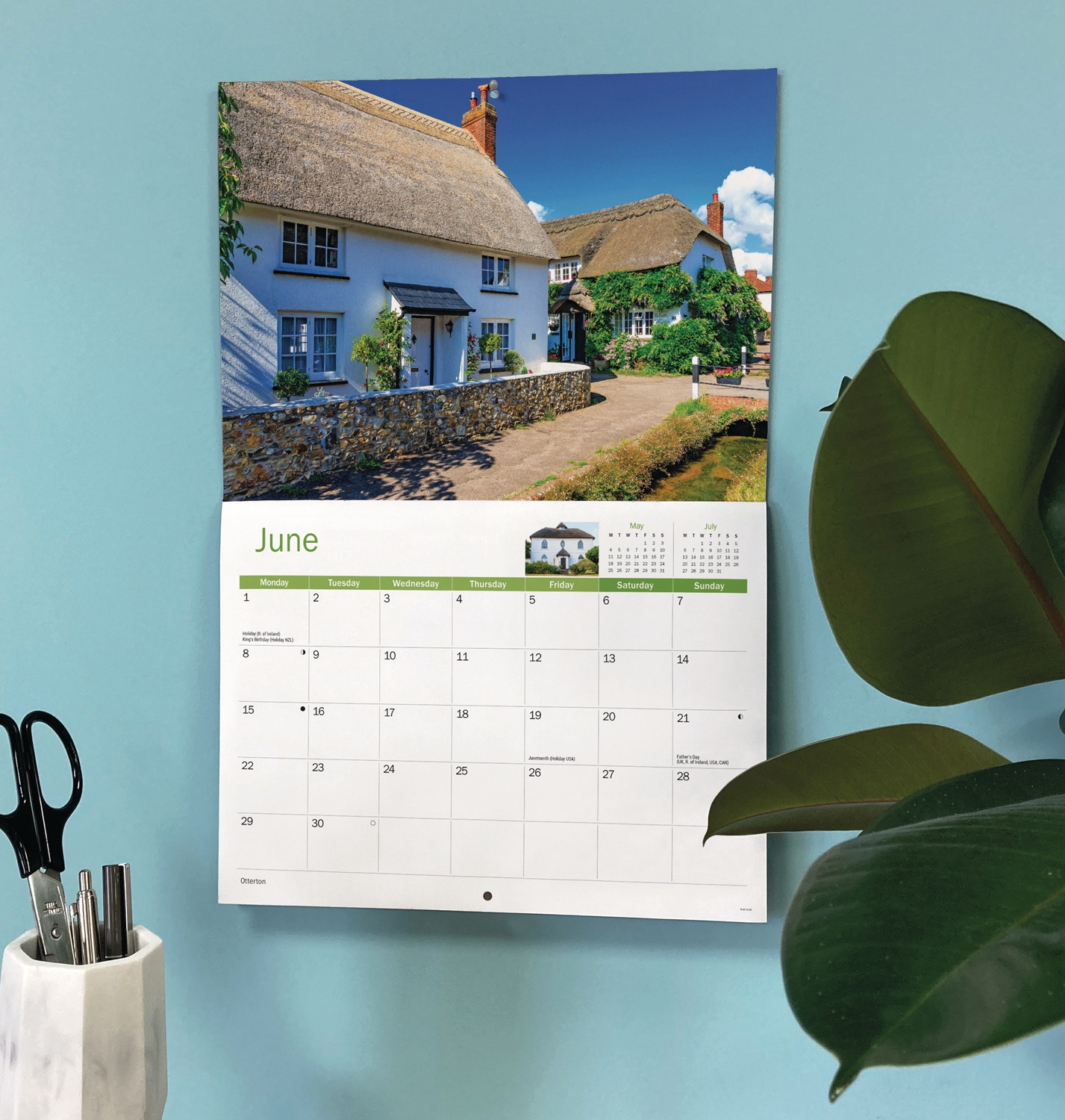 CALENDAR,A4,East Devon [Packs Only]