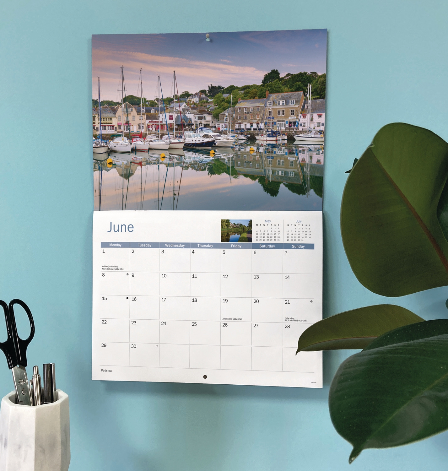 CALENDAR,A4,North Cornwall [Packs Only]