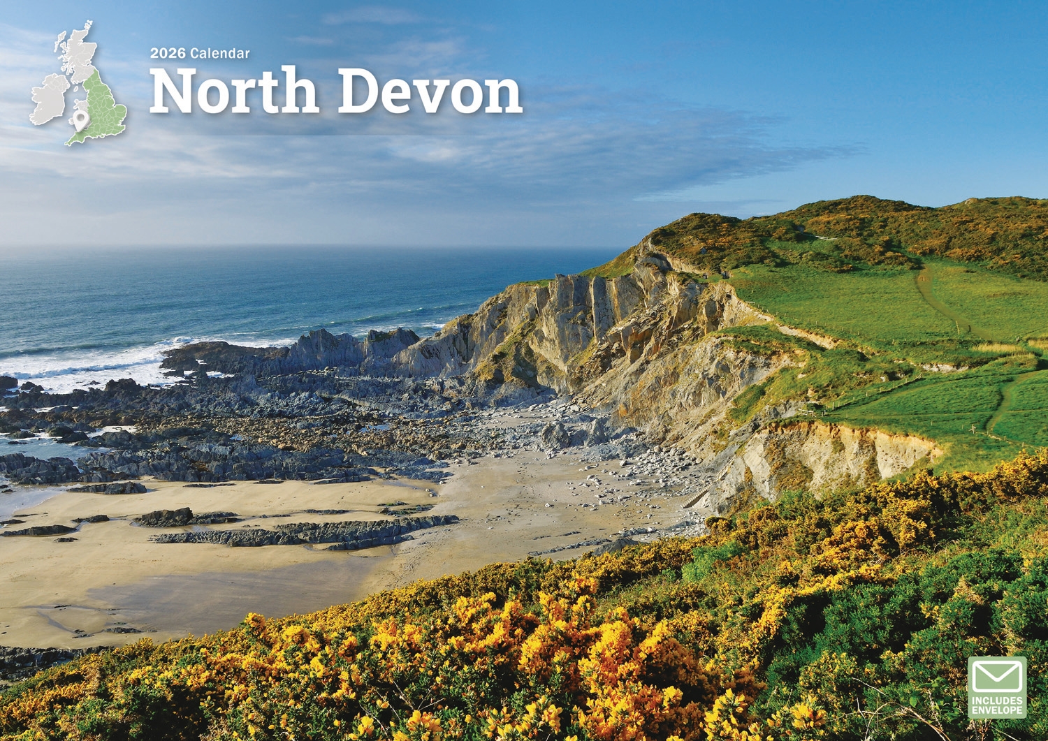 CALENDAR,A4,North Devon [Packs Only]