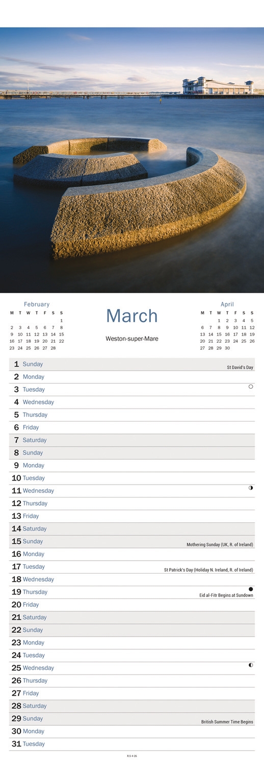 CALENDAR,Slim,Somerset [Packs Only]