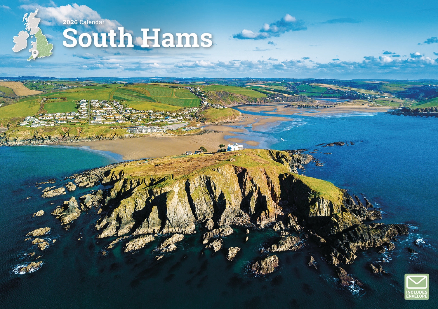 CALENDAR,A4,South Hams [Packs Only]