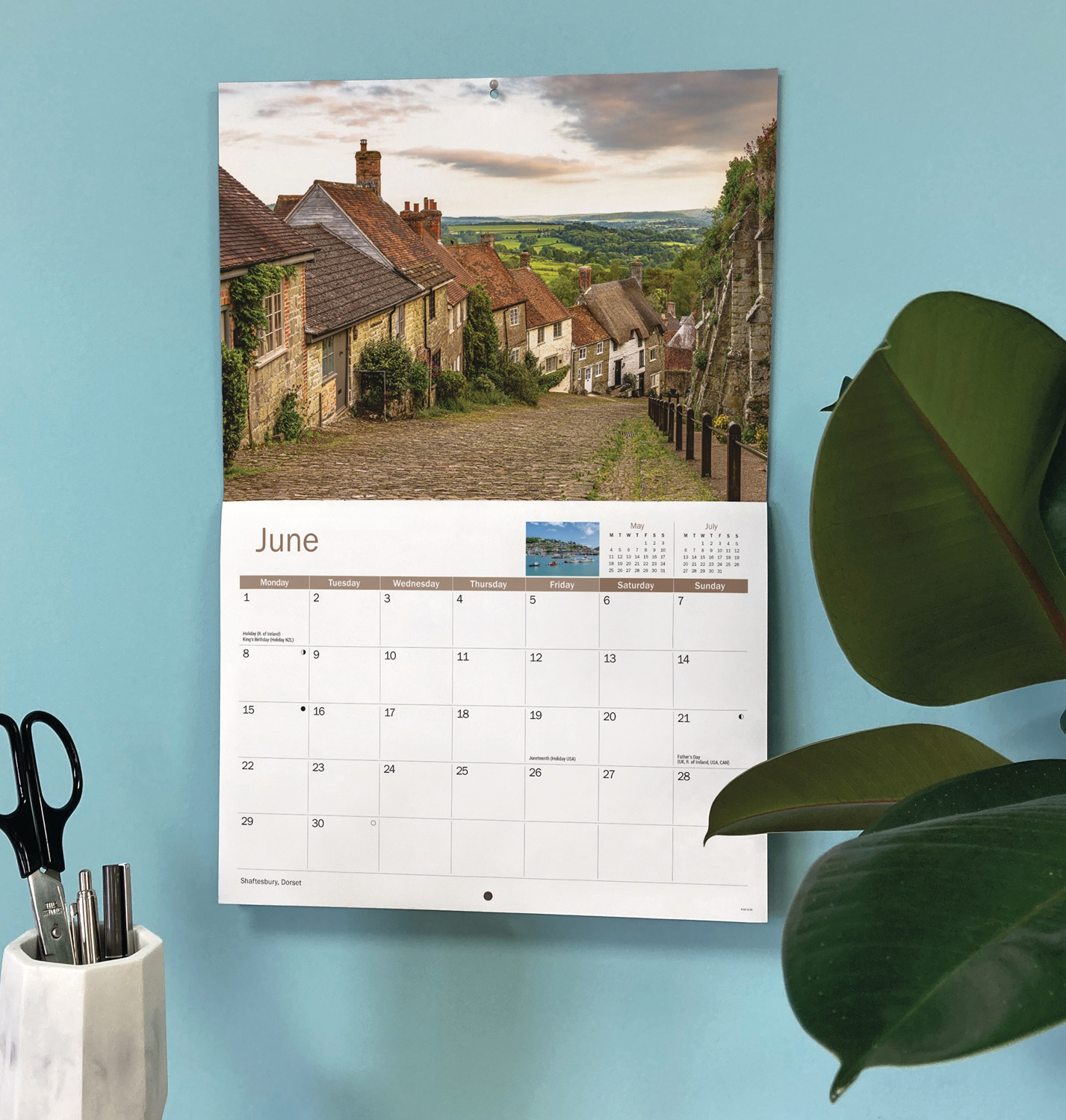 CALENDAR,A4,West Country [Packs Only]