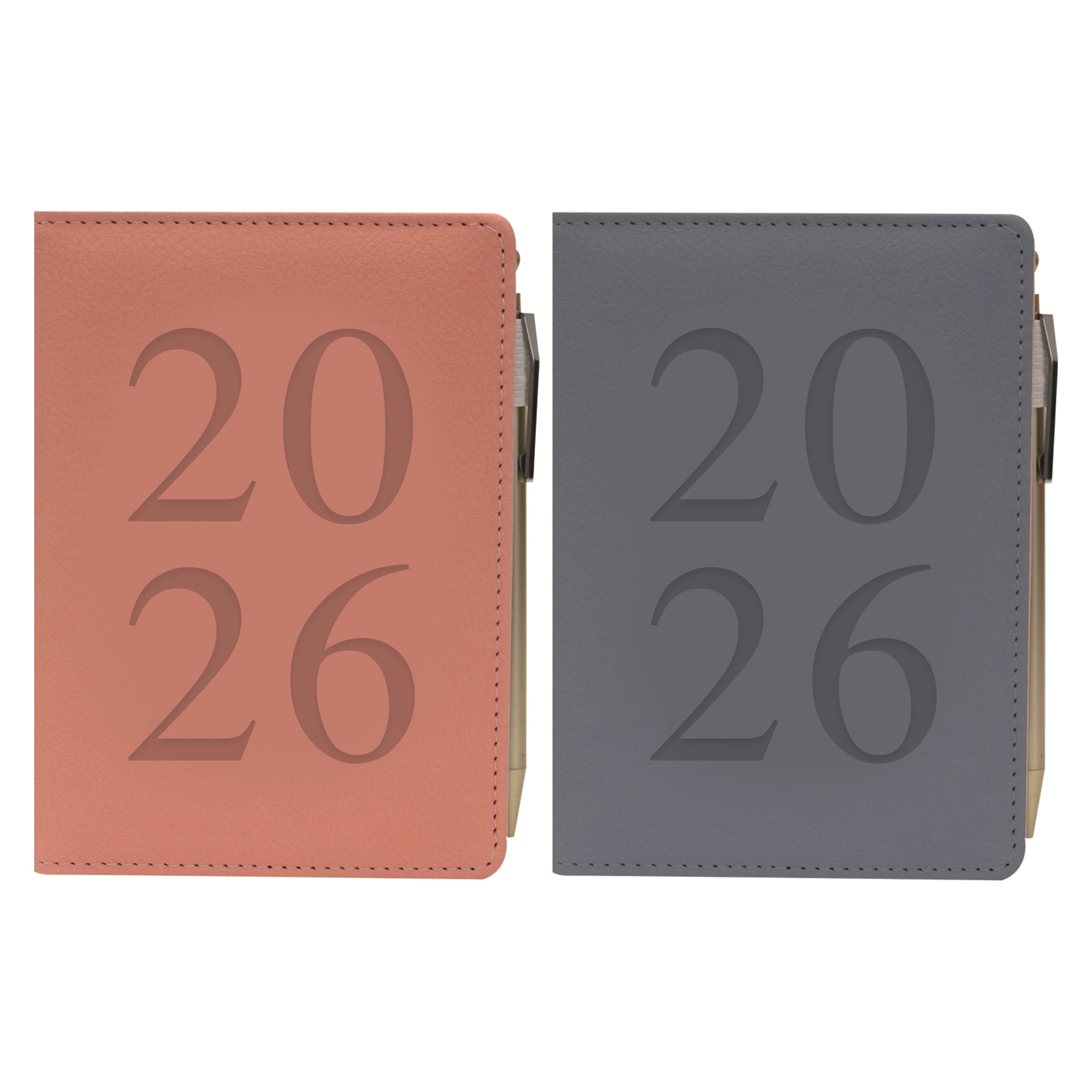 DIARY,A6 Organiser with Pen Day to Page 2026 [Splittable]