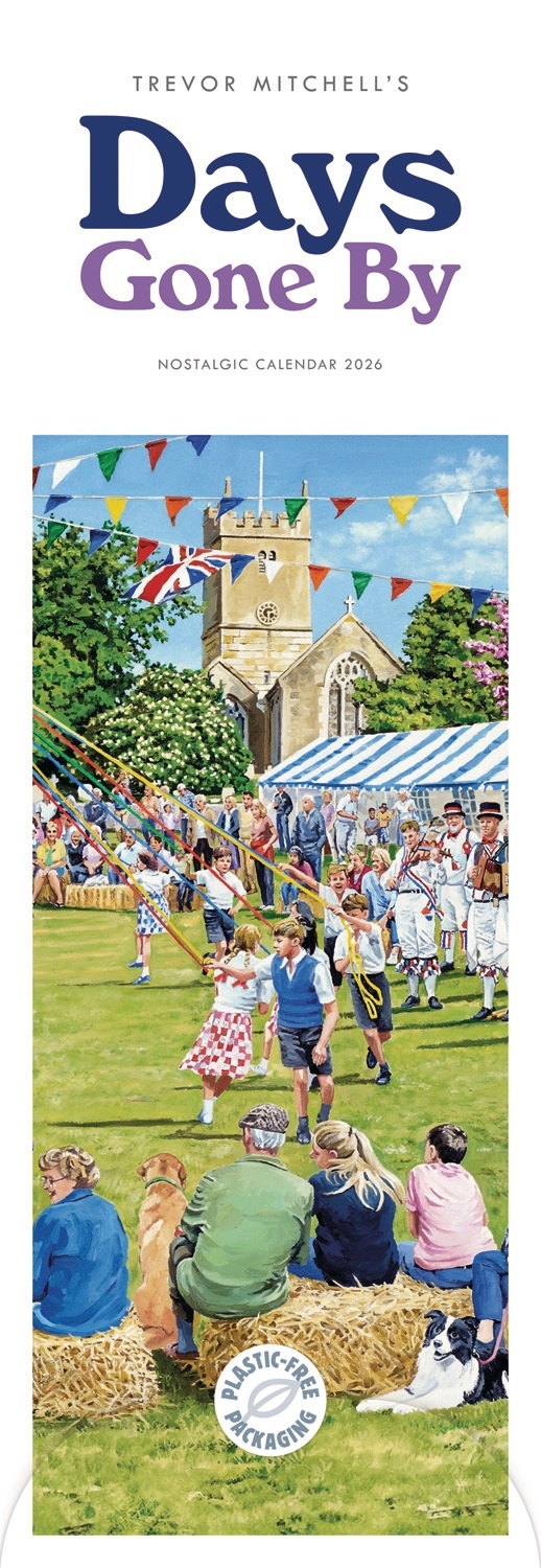 CALENDAR,Slim,Days Gone By [Packs Only]