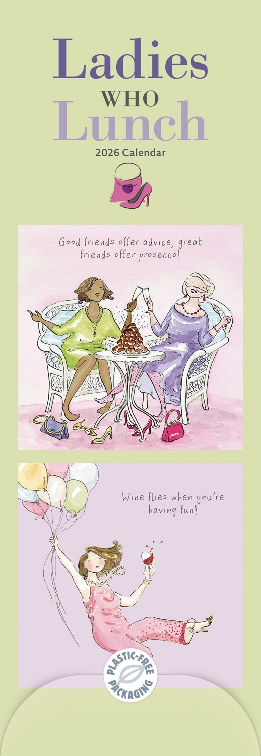 CALENDAR,Slim,Ladies Who Lunch [Packs Only]