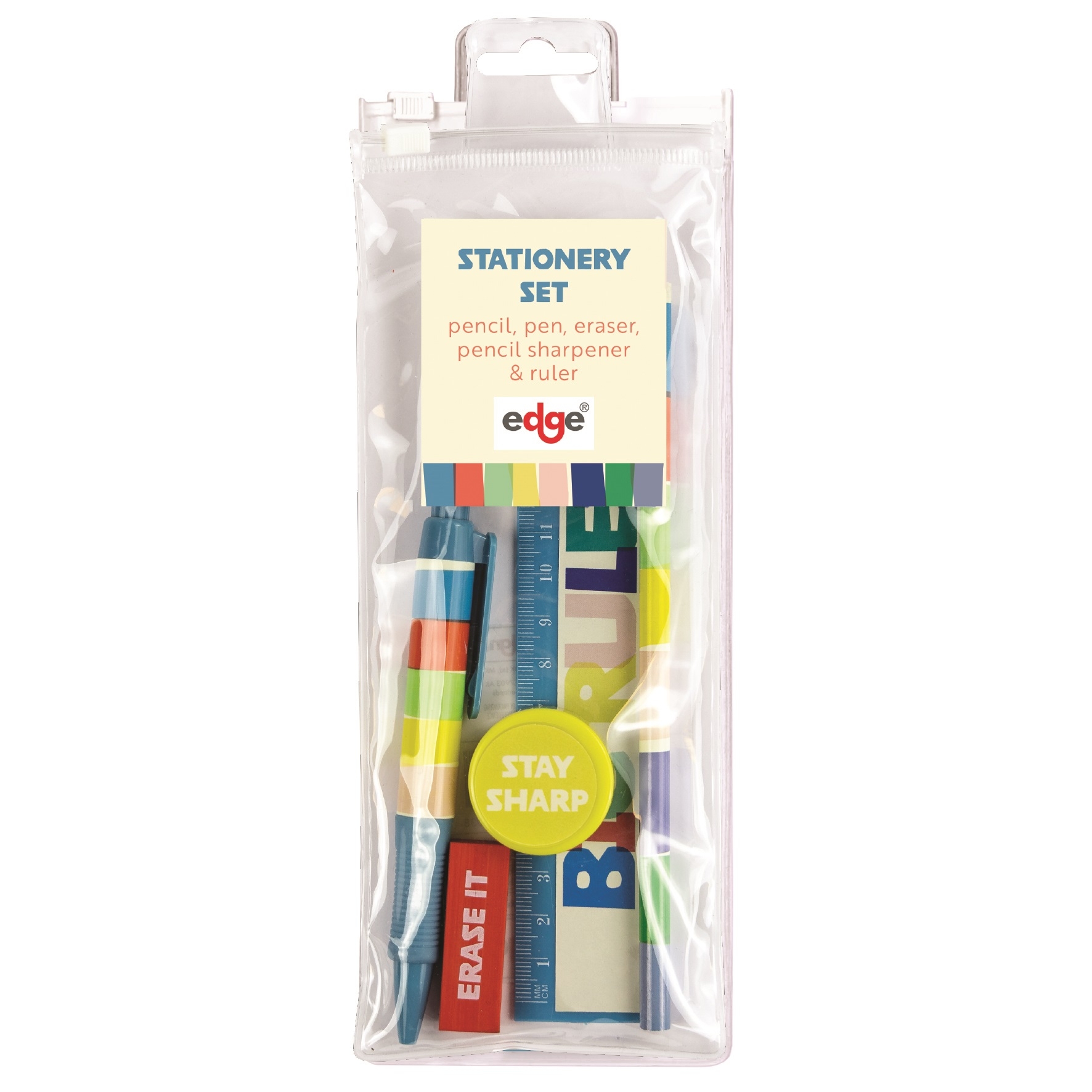 STATIONERY SET,Big Riso H/pk [Splittable]