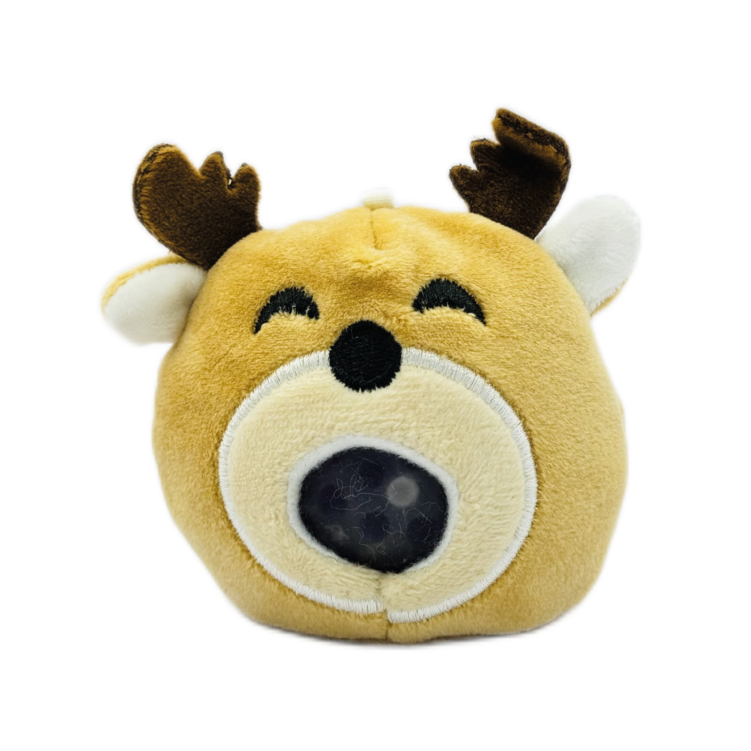 PLUSH CHRISTMAS SQUISHY BEAD BALLS, 3 Asst. CDU [Packs Only]