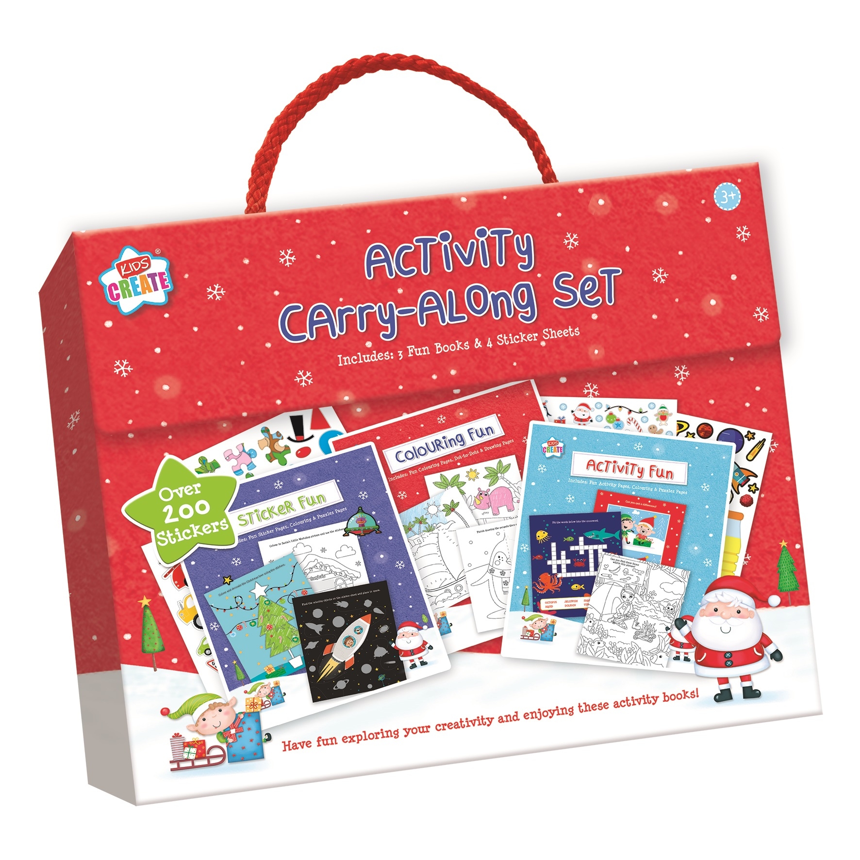 XMAS ACTIVITY PACK,Carry- Along Set [Splittable]