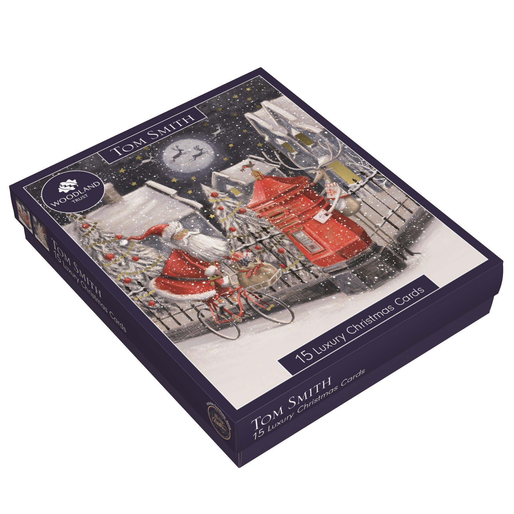 BOXED CARDS,Whimsical Santa 20`s (Bulk) [Packs Only]