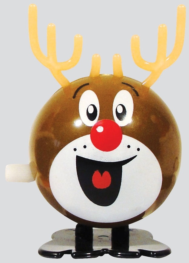 XMAS CLOCK WORK HOPPERS, 4 Assorted CDU [Packs Only]