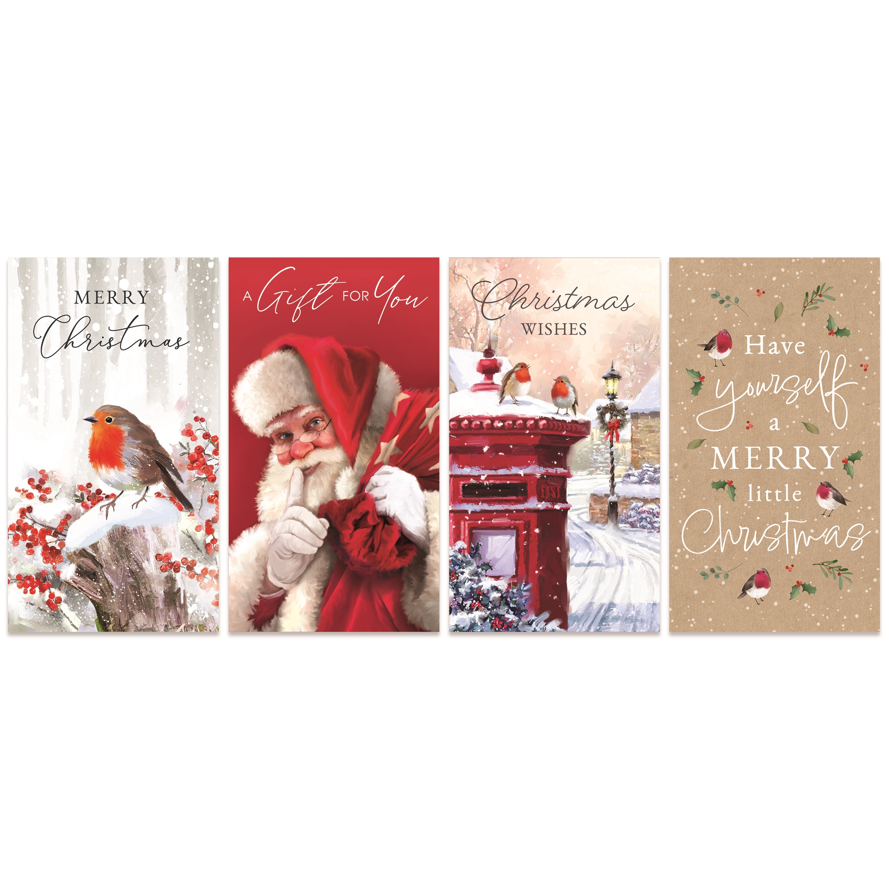 XMAS MONEY WALLETS,Traditional Assorted [Packs Only]