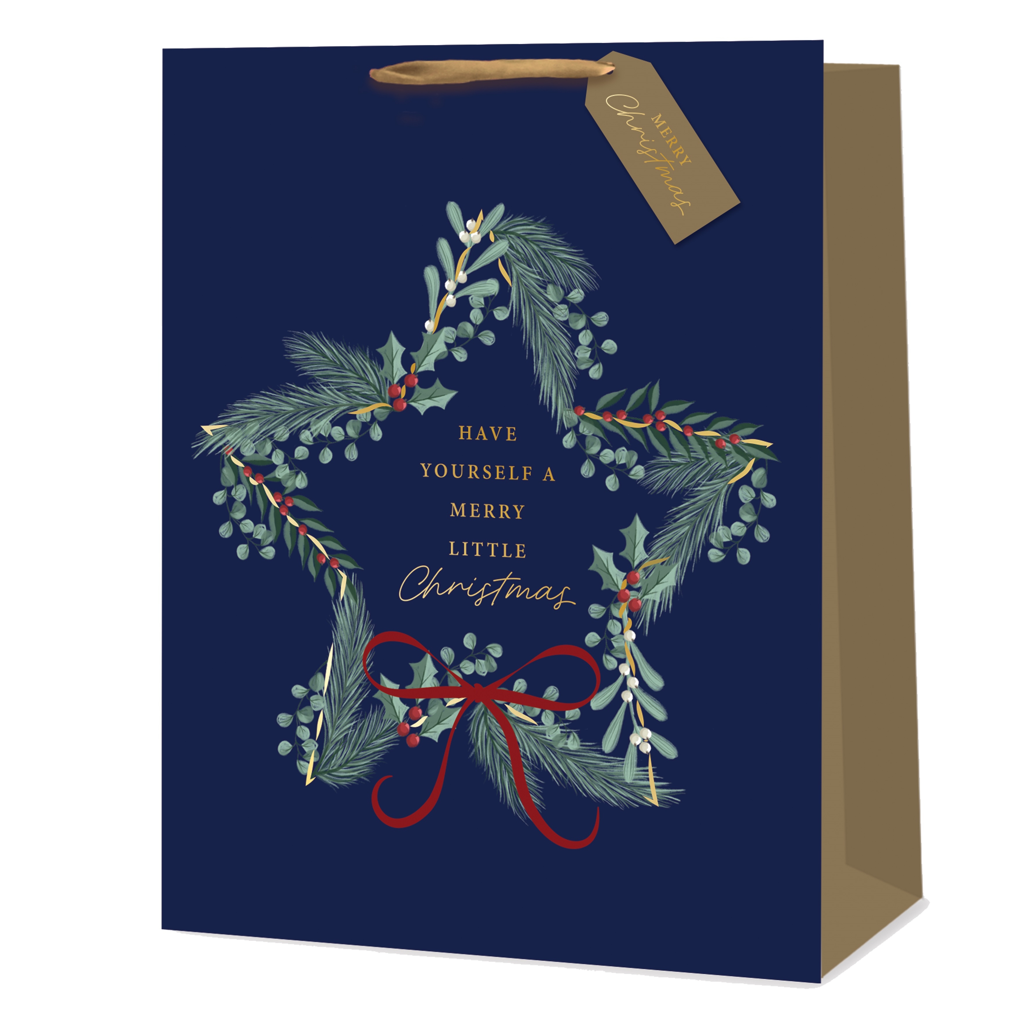 GIFT BAG,Christmas Wreath (Extra Large) [Packs Only]