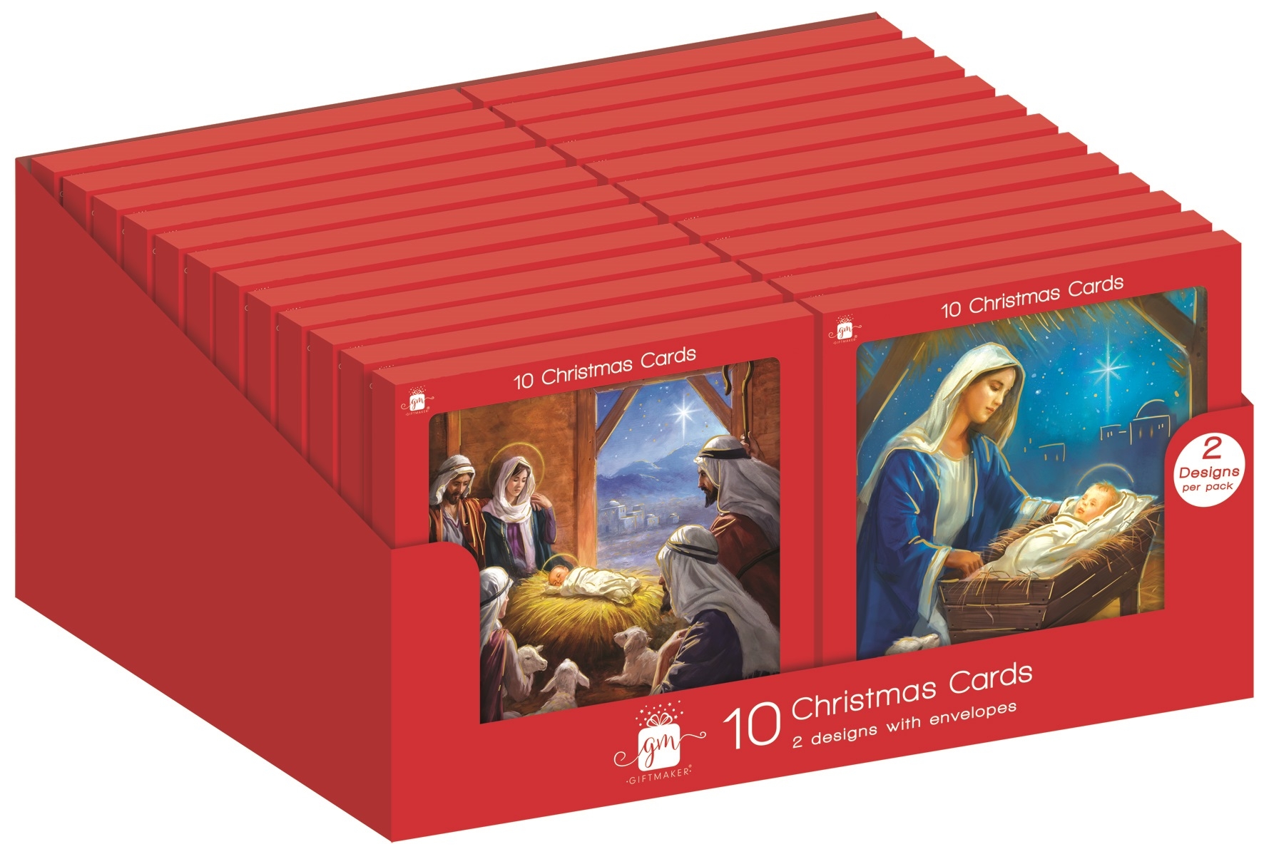 BOXED CARDS,Religious Square 10`s CDU [Splittable]