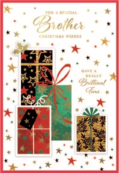 XMAS CARDS,Brother 6`s Presents & Stars