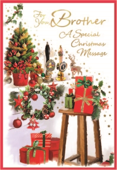 XMAS CARDS,Brother 6`s Presents & Beer Pumps