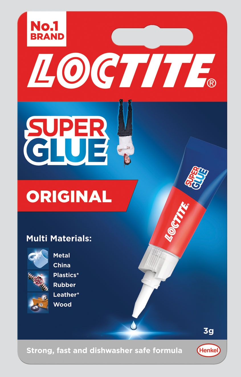 LOCTITE,Super Glue Universal Instant Strength,3gm I/cd [Splittable]