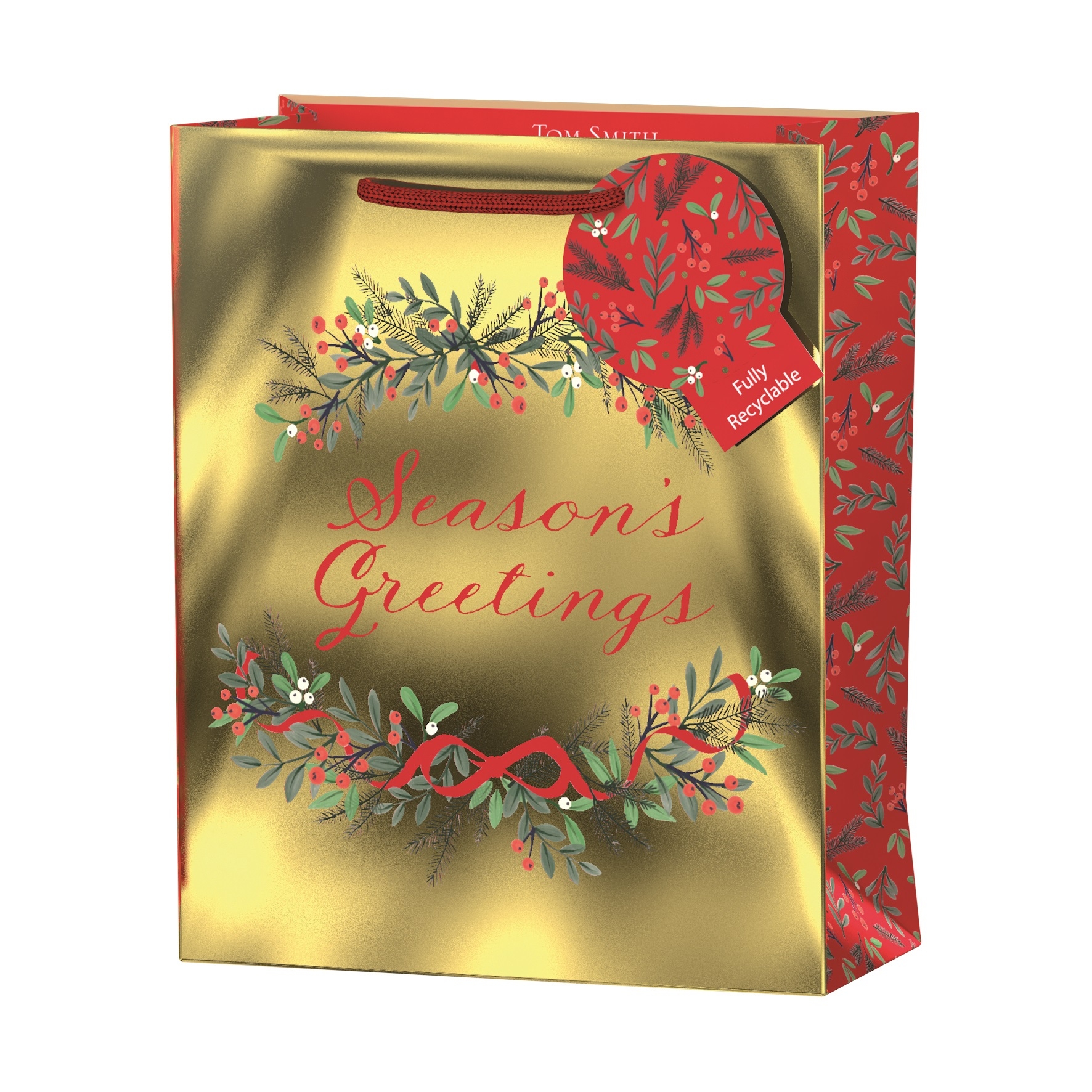 GIFT BAG,Timeless Noel (Medium) [Packs Only]