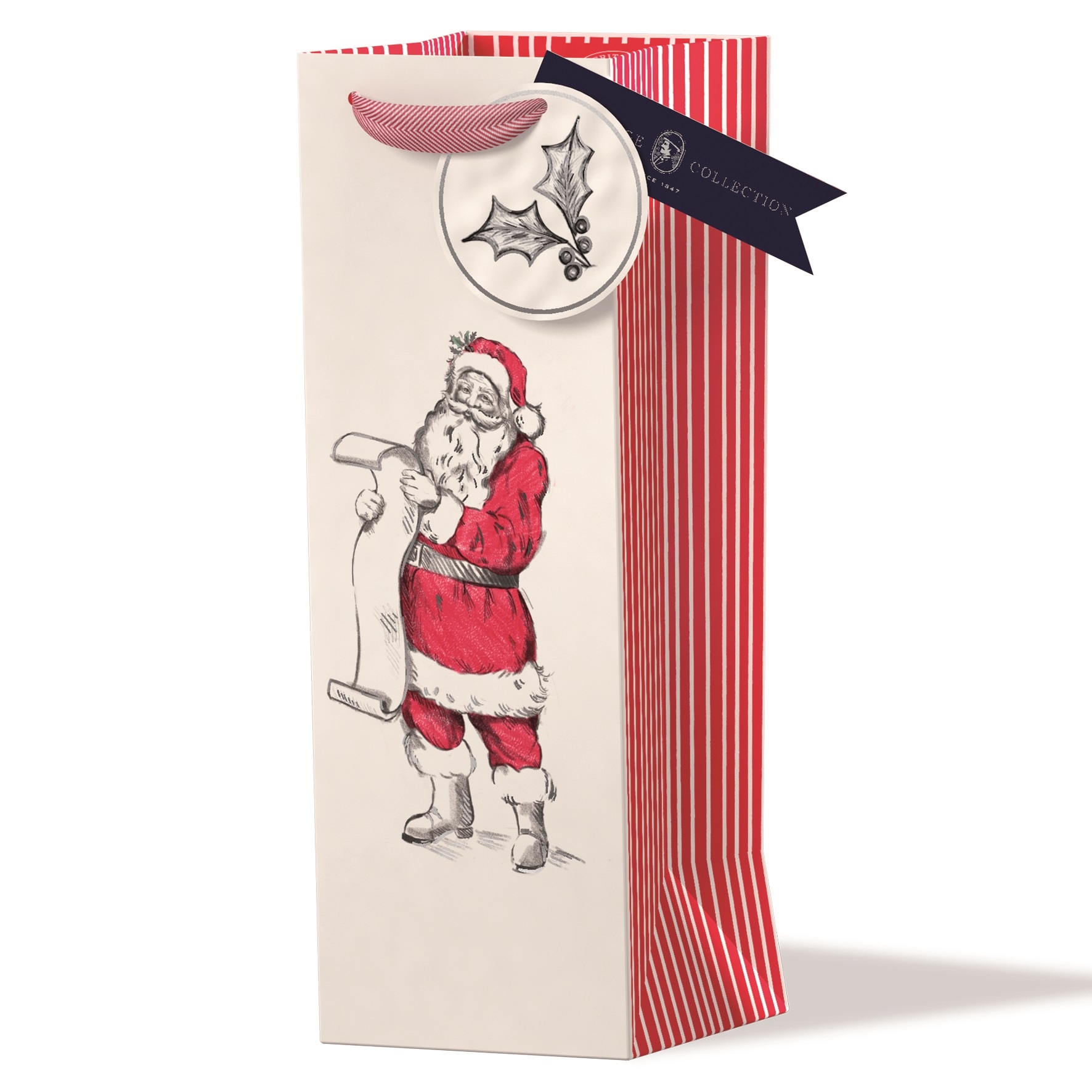 GIFT BAG,Classic Santa (Bottle) [Packs Only]