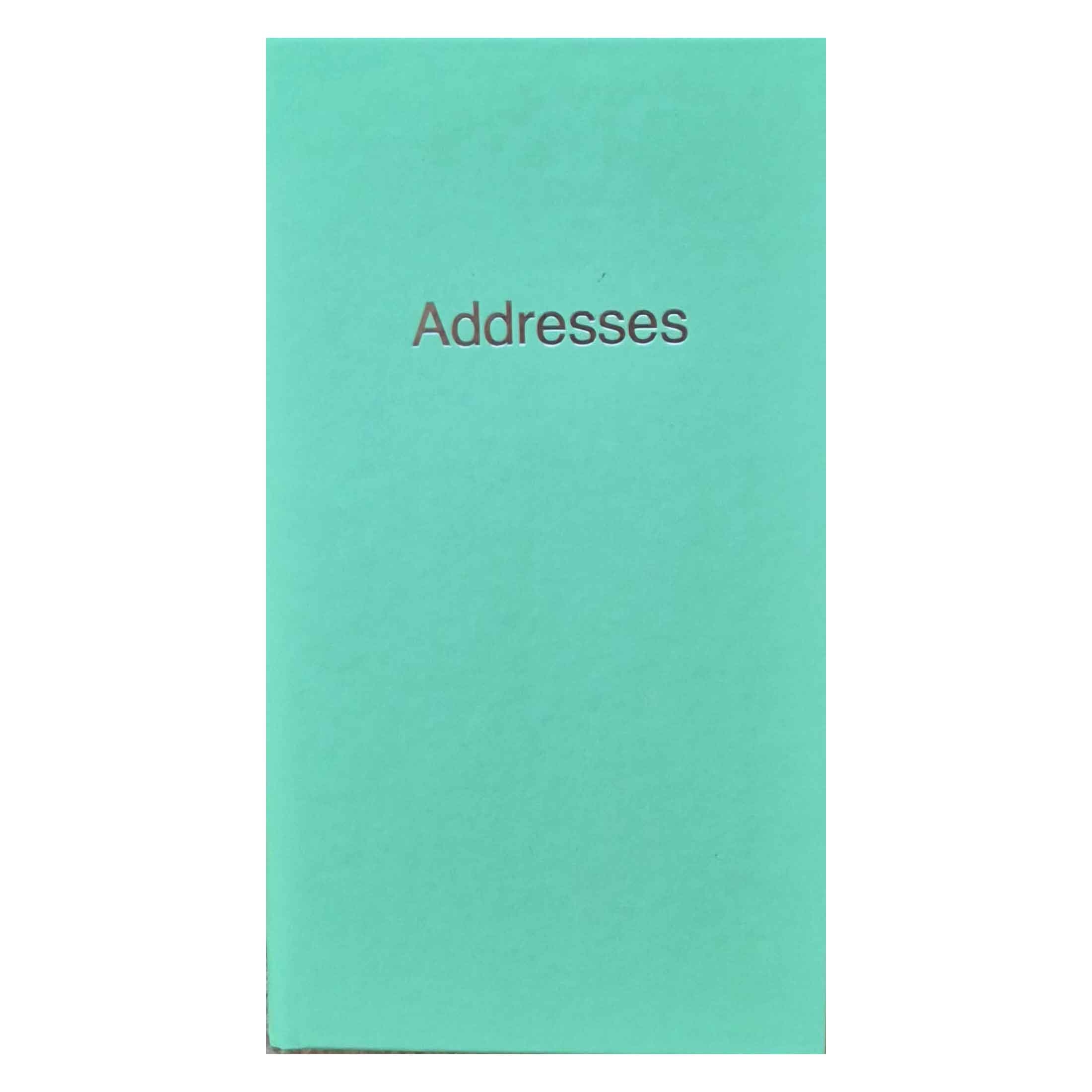 ADDRESS BOOK,Slim 85x148mm Mint Green/Pink [Splittable]